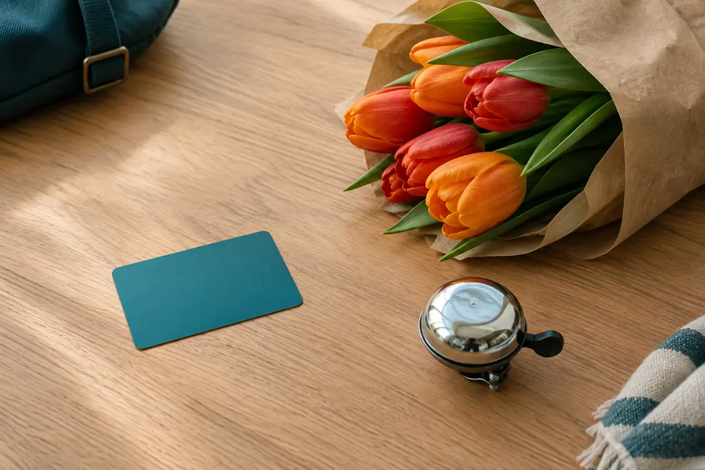 Symbolbild I amsterdam City Card (Amsterdam): unbedruckte Karte mit typischen Dingen aus der Stadt